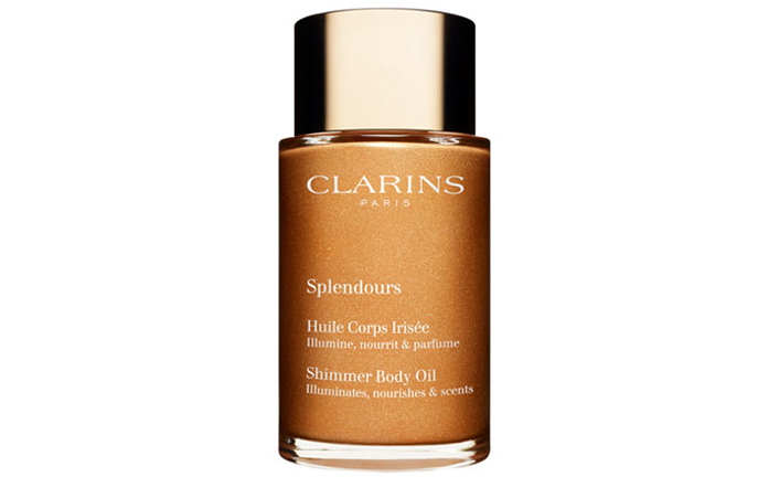масло для тела Clarins Splendours Shimmer Body Oil