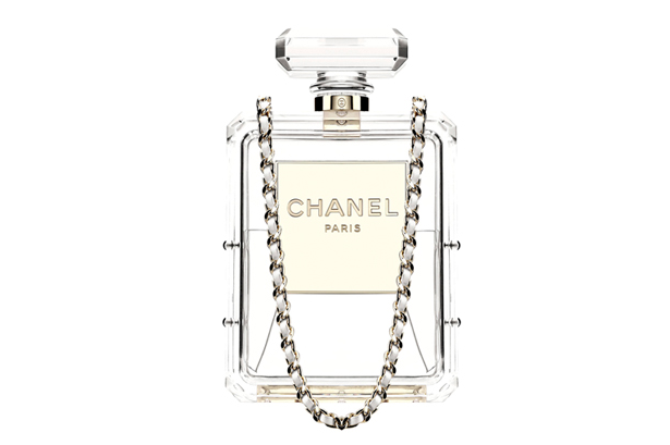 Клатч в форме флакона духов Chanel №5
