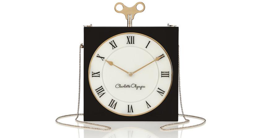Сумочка-часы Time Piece Charlotte Olympia