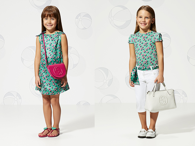 Детская коллекция Gucci весна-лето 2014