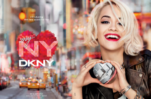 Рита Ора лицо аромата DKNY My NY