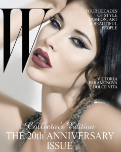 Top model Victoria Paramonova for W Magazine