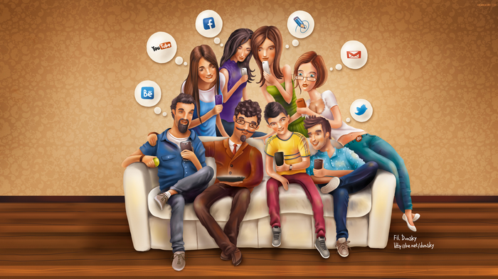 Социальные сети общение второй половинки в соц сетях советы