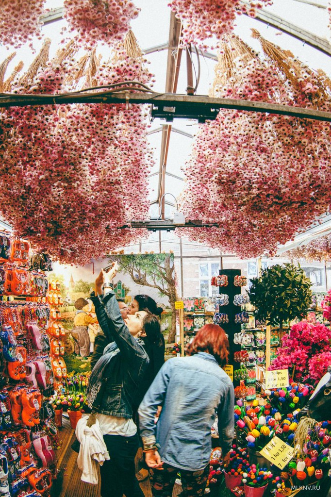 Цветочный рынок в Амстердаме фотограф Павел Молоканов. Выставка рынки мира