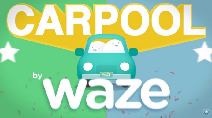 Carpool Waze такси