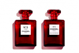 Аромат Chanel № 5 выйдет в красных флаконах